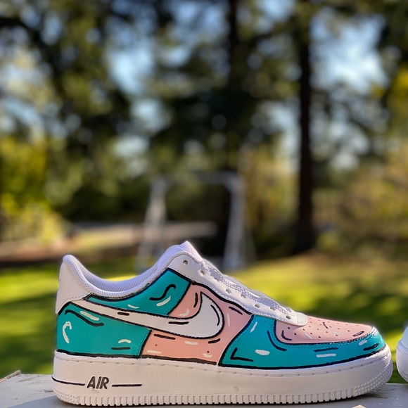 Cartoon themed AF1’s - Picture 3 of 3